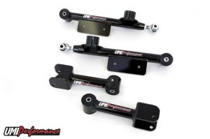 Ford Mustang Control Arm Kit - Rear - UMI Performance - Adjustable + Non-Adjustable with Polyurethane Bushings - `99-`04